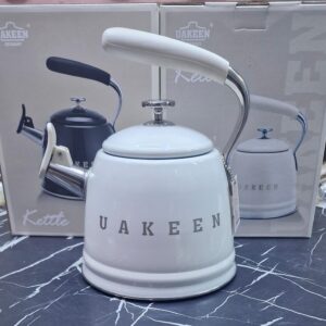 Retro Whistling Kettle in Nakuru Kenya. Designed for both style and convenience, this premium kettle is ideal for preparing tea, coffee, and hot beverages with ease.